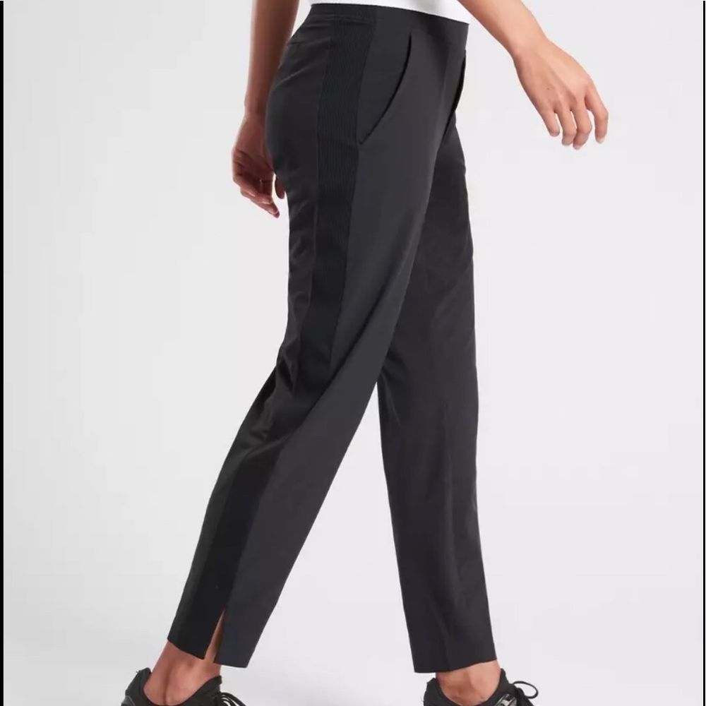 Athleta Brooklyn ankle pant black  12 NWT